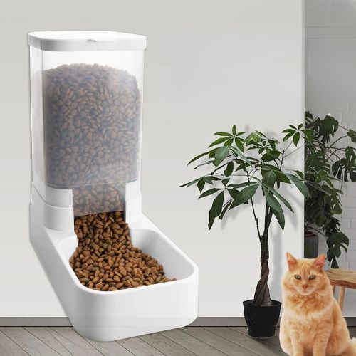 DISTRIBUTEUR DE CROQUETTES CHAT | GRANDE CAPACITÉ - Leschamour