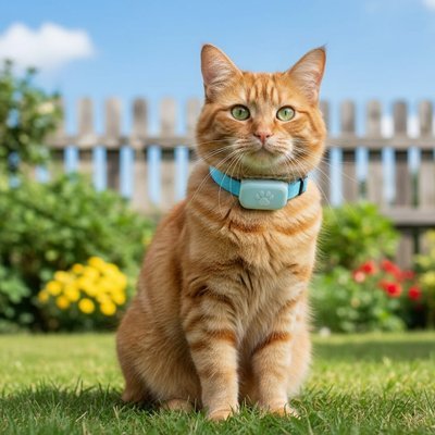 COLLIER POUR CHAT | GPS AVEC BLUETOOTH - Leschamour