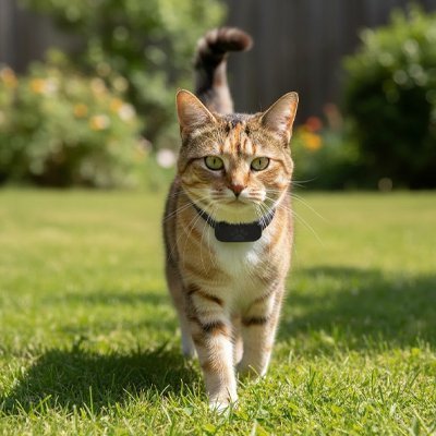 COLLIER POUR CHAT | GPS AVEC BLUETOOTH - Leschamour