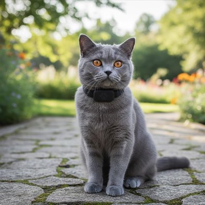 Collier pour chat GPS avec bluetooth sans abonnement
