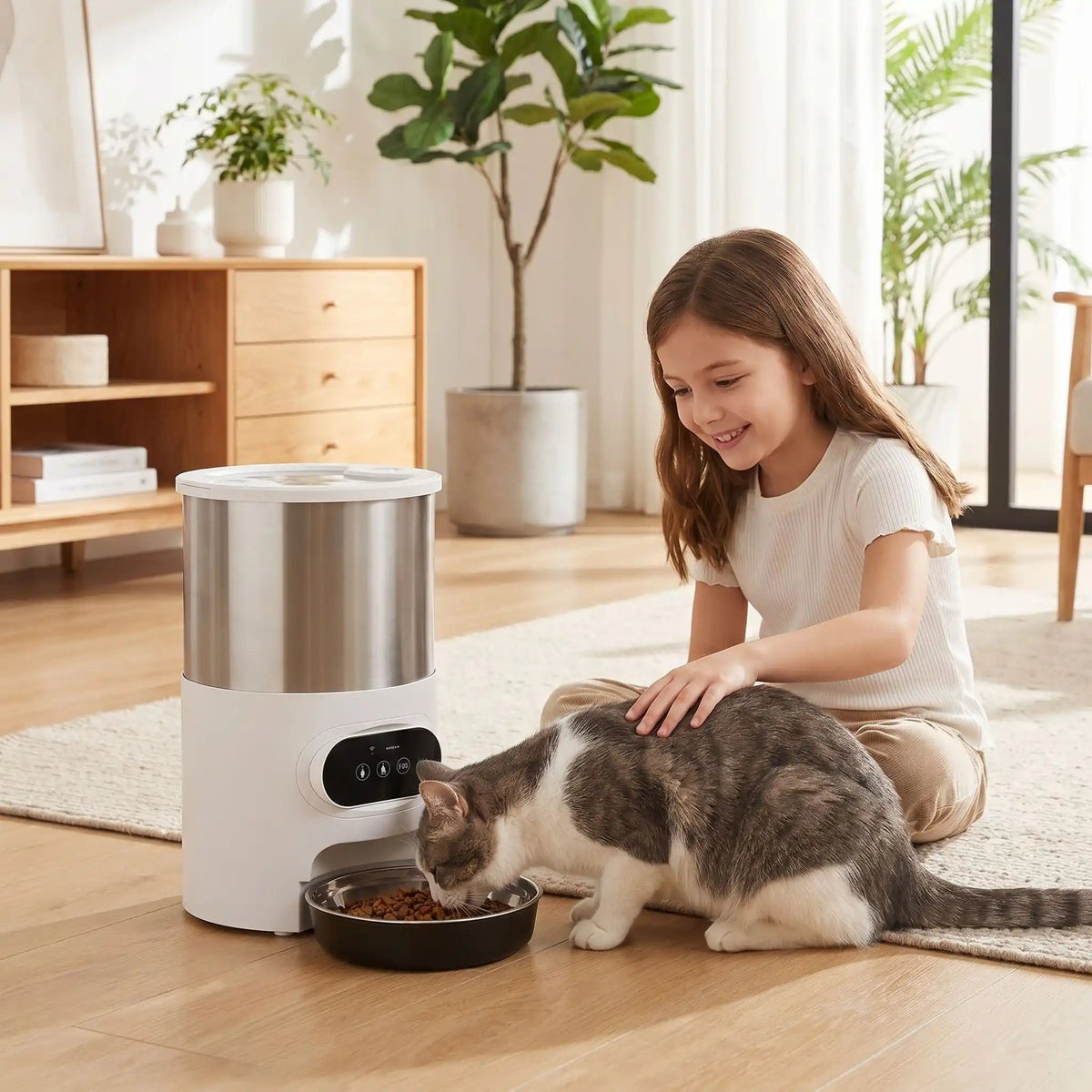 DISTRIBUTEUR CROQUETTE CONNECTÉ | 4.5L - Leschamour