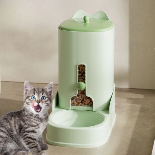 DISTRIBUTEUR DE CROQUETTES CHAT | FEEDER™ - Leschamour