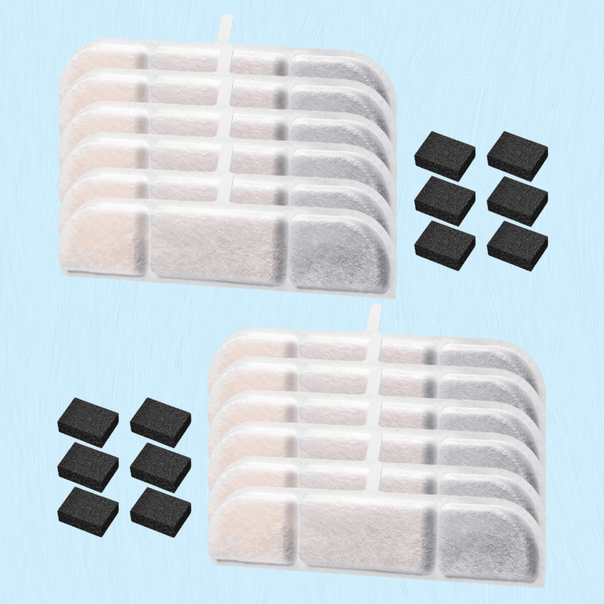 FILTRE FONTAINE A EAU POUR CHAT | POUR FONTAINE RECHARGEABLE - Leschamour