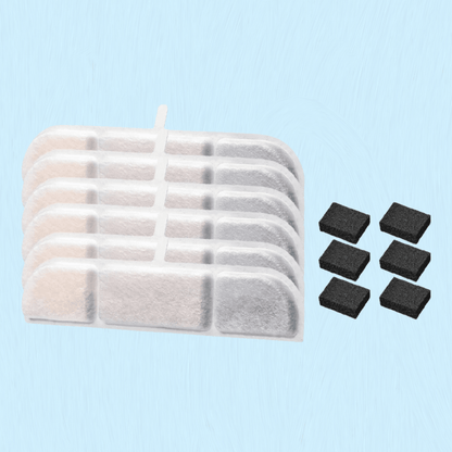 FILTRE FONTAINE A EAU POUR CHAT | POUR FONTAINE RECHARGEABLE - Leschamour