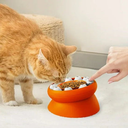 GAMELLE ANTI GLOUTON CHAT | JOUET PUZZLE INTERACTIF - Leschamour