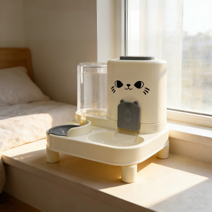 gamelle chat distributeur surélevée eau nourriture