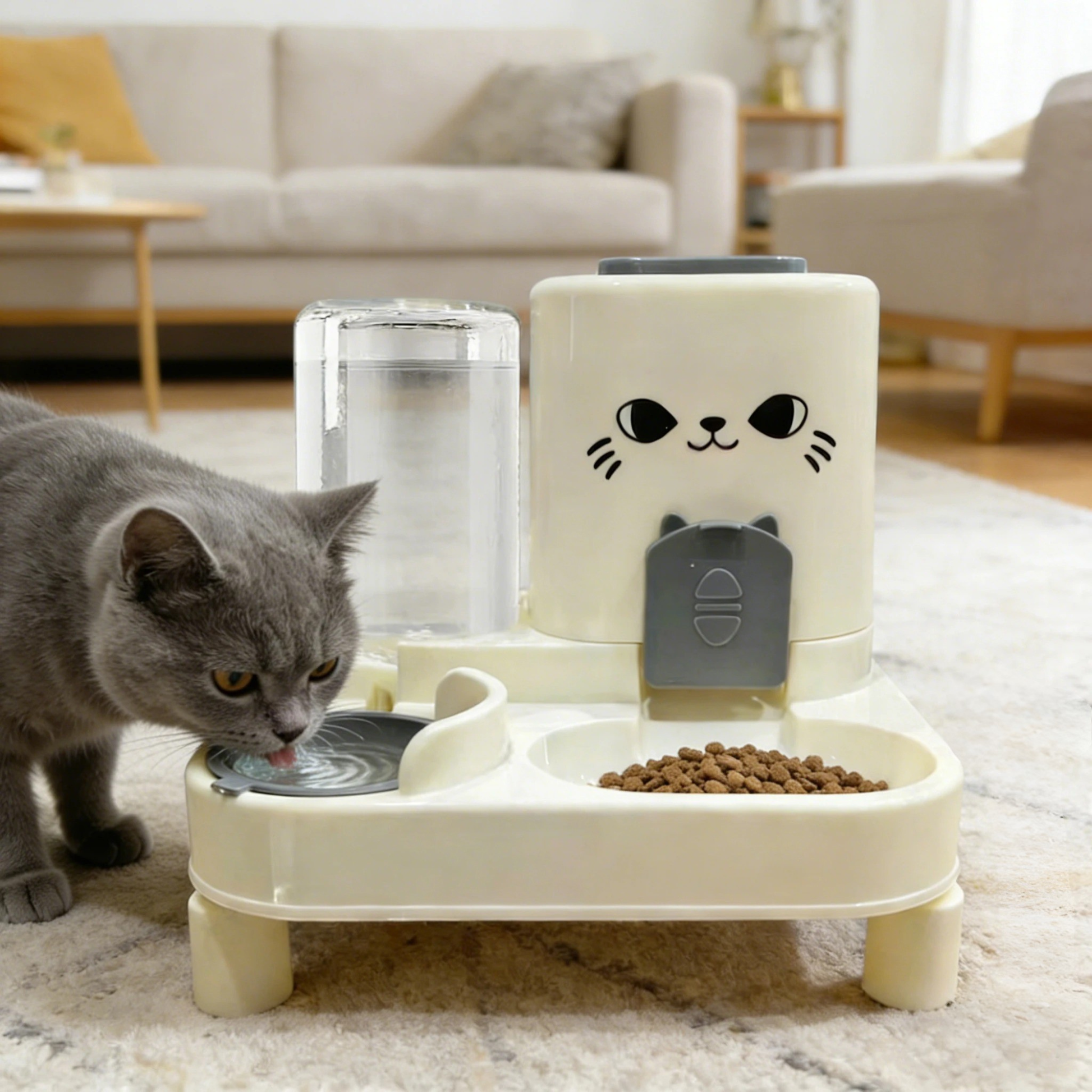 gamelle chat distributeur surélevée