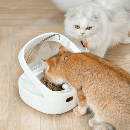 GAMELLE POUR CHAT AUTOMATIQUE | AVEC COLLIER ET APPLICATION - Leschamour