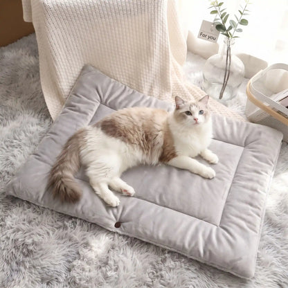 PANIER CHAT ORIGINAL | COCON MOELLEUX GRIS