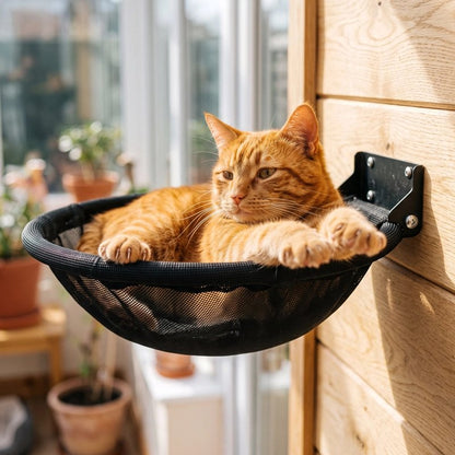 Hamac mural pour Chat noir