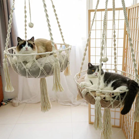Hamac-pour-chat-bien-être