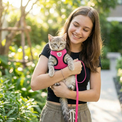 HARNAIS POUR CHATON 3 MOIS | GILET - Leschamour