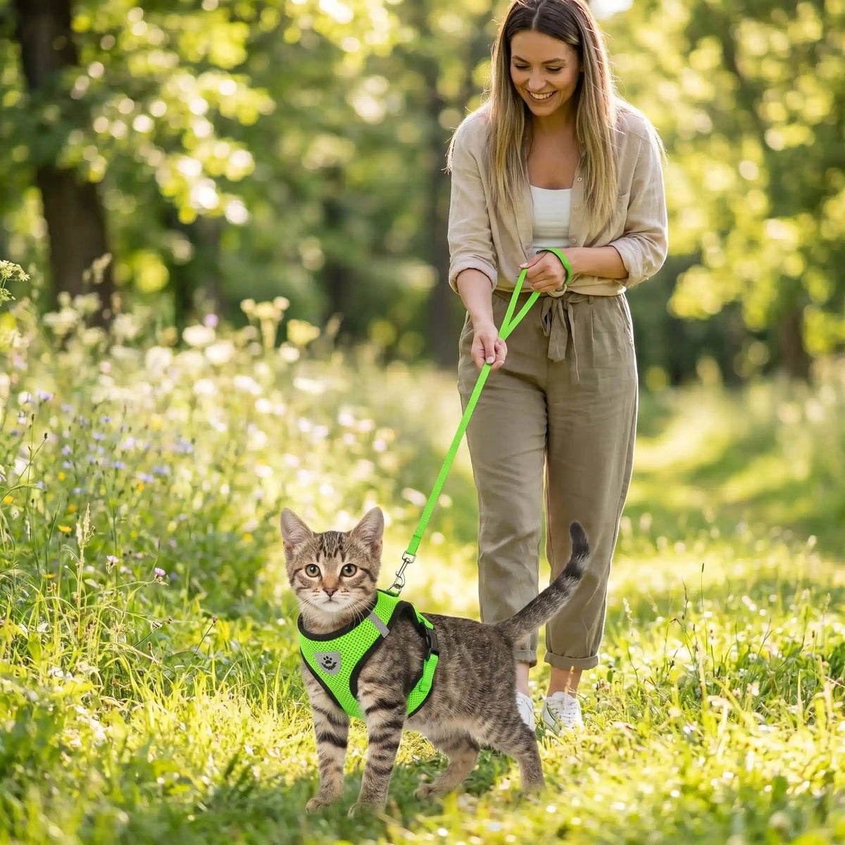 HARNAIS POUR CHATON 3 MOIS | GILET - Leschamour