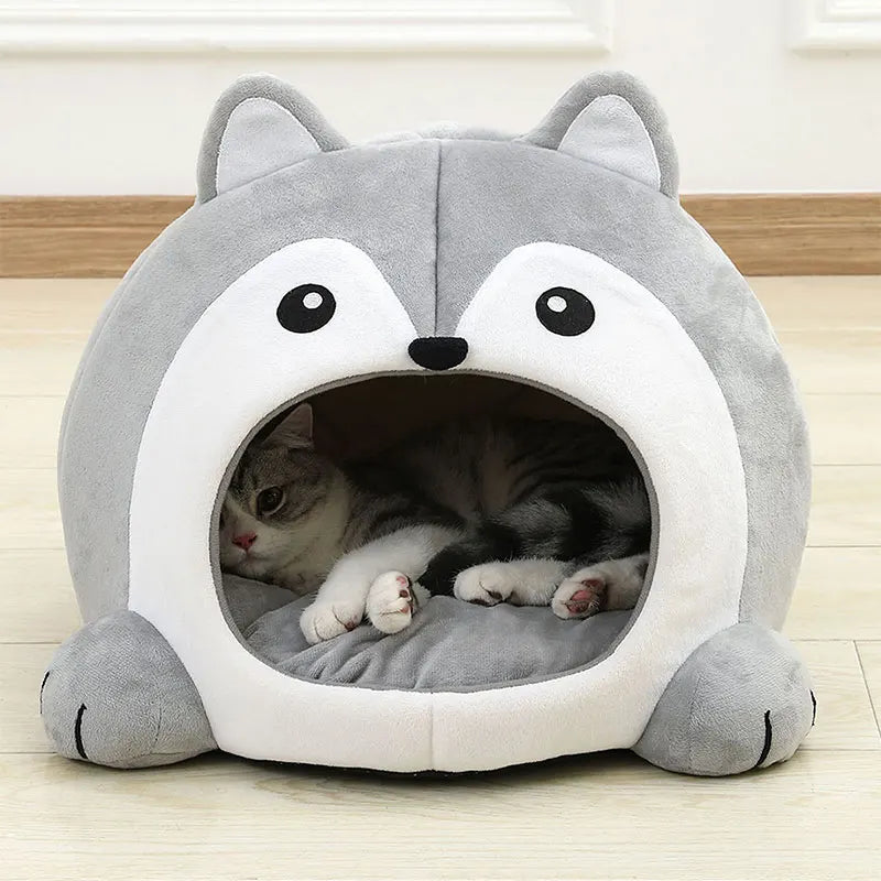 niche_pour_chat_loup_confortable