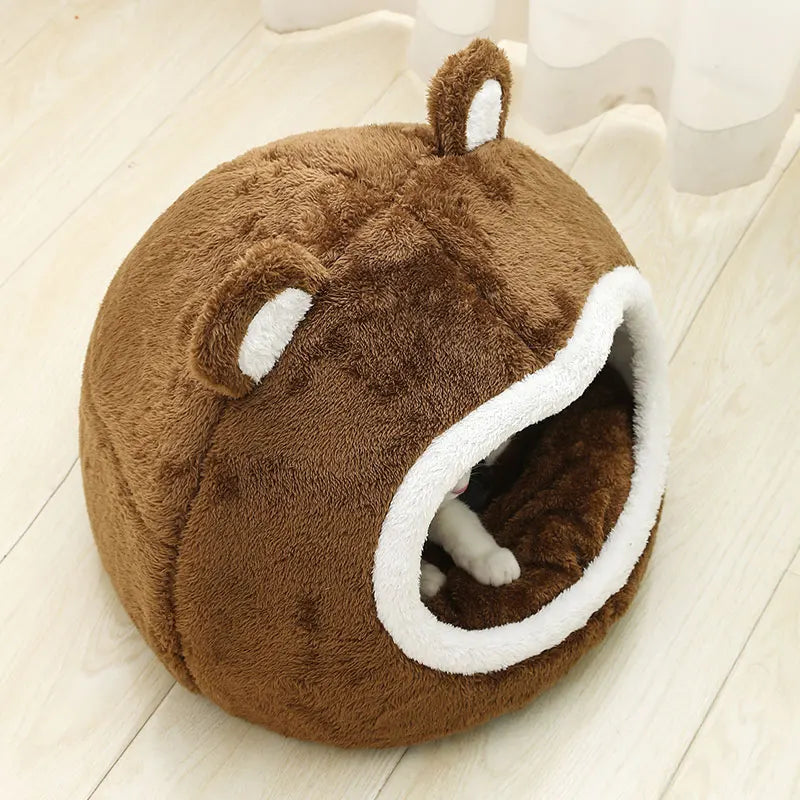 niche_pour_chat_ourson_confortable