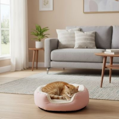 Panier original  chat moelleux confortable