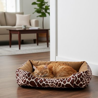 Panier original pour chat giraffe rectangle