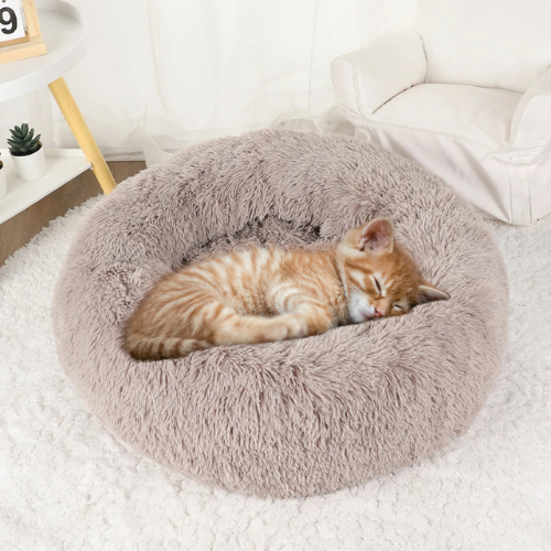 panier-pour-chat-moelleux-marron