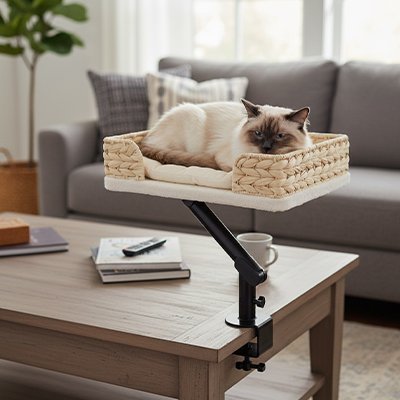 PANIER SUSPENDU CHAT | EN OSIER - Leschamour