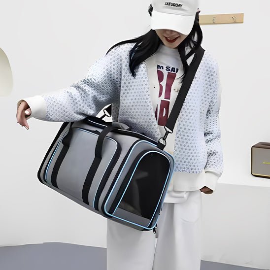SAC DE TRANSPORT POUR CHAT | EXTENSIBLE - Leschamour