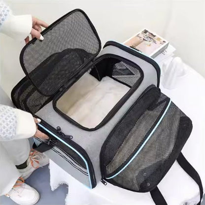 SAC DE TRANSPORT POUR CHAT | EXTENSIBLE - Leschamour