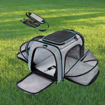 SAC DE TRANSPORT POUR CHAT | EXTENSIBLE - Leschamour