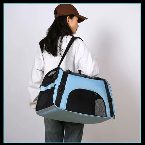 SAC DE VOYAGE CHAT | AVEC BANDOULIÈRE - Leschamour