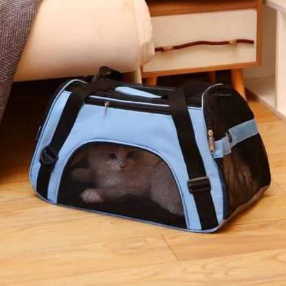 SAC DE VOYAGE CHAT | AVEC BANDOULIÈRE - Leschamour