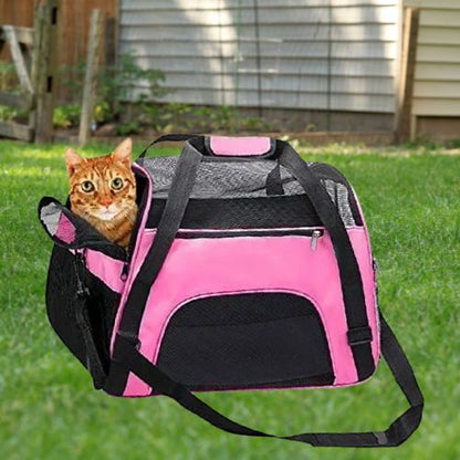 SAC DE VOYAGE CHAT | AVEC BANDOULIÈRE - Leschamour
