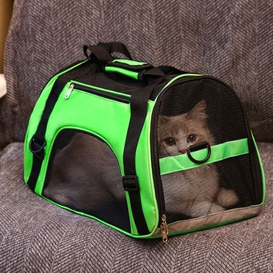 SAC DE VOYAGE CHAT | AVEC BANDOULIÈRE - Leschamour