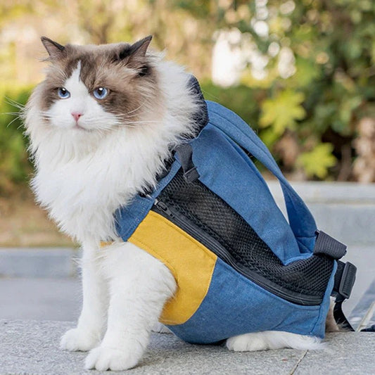 SAC POUR CHAT | EN TOILE DE COTON - Leschamour