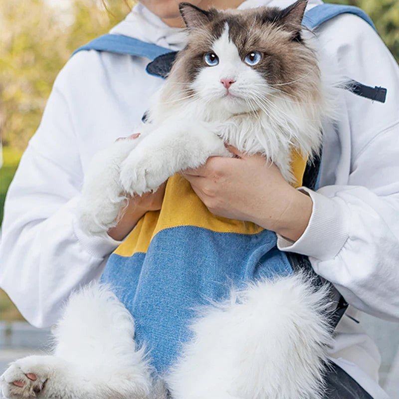 SAC POUR CHAT | EN TOILE DE COTON - Leschamour