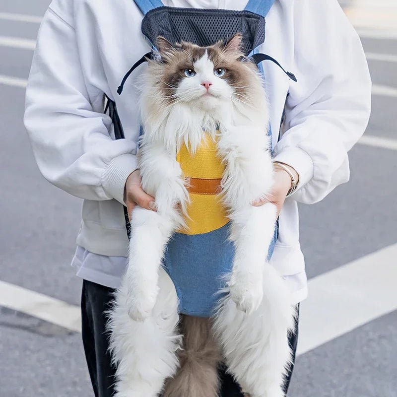 SAC POUR CHAT | EN TOILE DE COTON - Leschamour