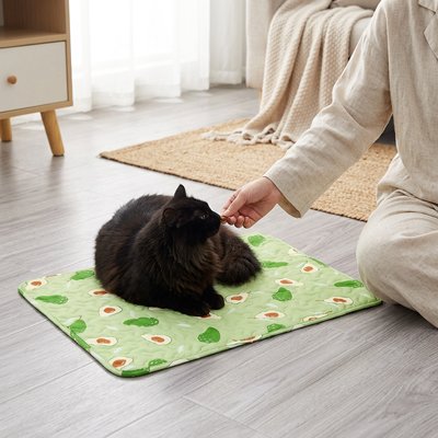 Tapis rafraichissant Chat avocat