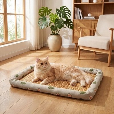 TAPIS RAFRAICHISSANT CHAT | CONFORT ÉTÉ - Leschamour