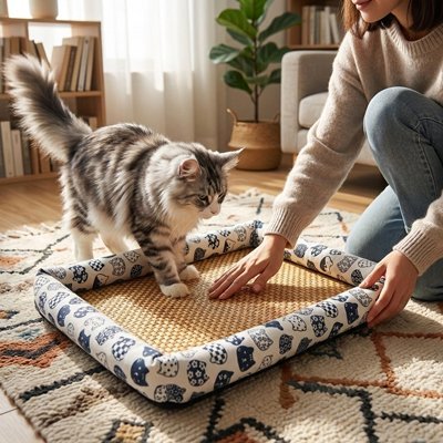 TAPIS RAFRAICHISSANT POUR CHAT | CONFORT ESTIVAL - Leschamour