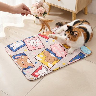 TAPIS RAFRAICHISSANT POUR CHAT | RESPIRANT - Leschamour